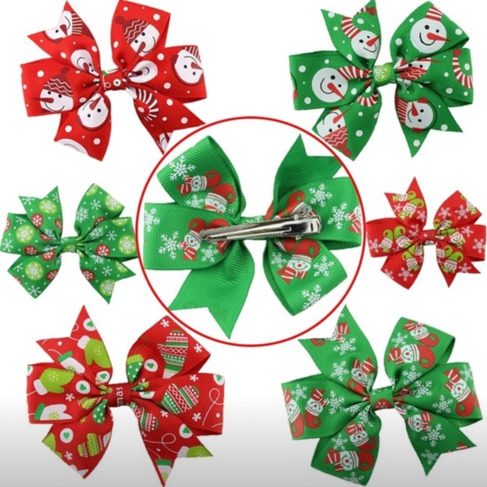 🎁Christmas hair bows🎁 - Picture 8 of 8